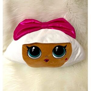 Lol surprise throw pillow